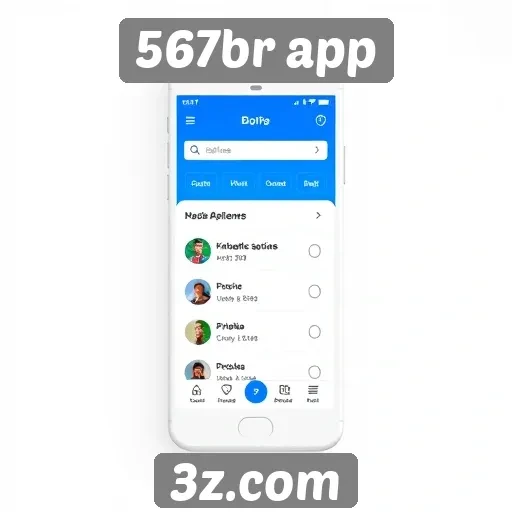 Análise da interface do usuário do 567br app